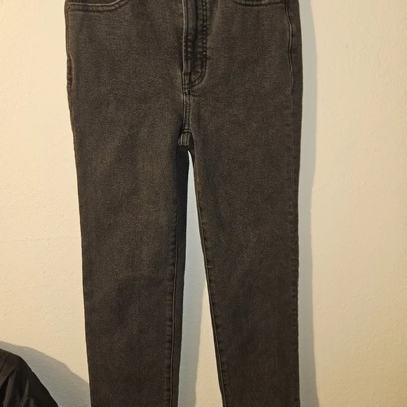Madewell Womans Gray Jeans Waist Size 24 - Picture 4 of 14